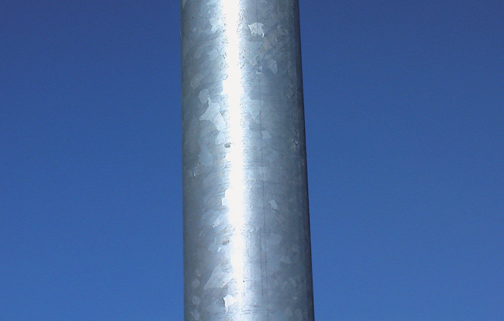 The 110mm diameter post