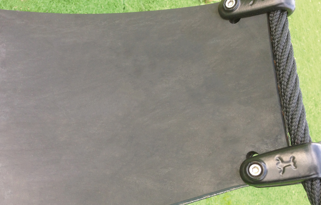 The trampoline surface
