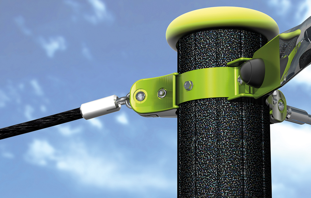 Injected aluminium elements