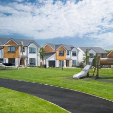 enhancing community spaces with natural wooden play equipment from proludic in unique playground design