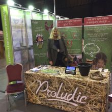 NFAN Trade exhibition offer from Proludic - Proludic stand decorated with branding