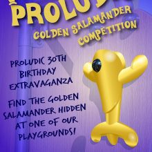 Proludic Golden Salamander Competition Announcement Poster