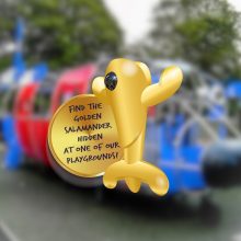 Golden Salamander Playground Equipment Competition Graphic