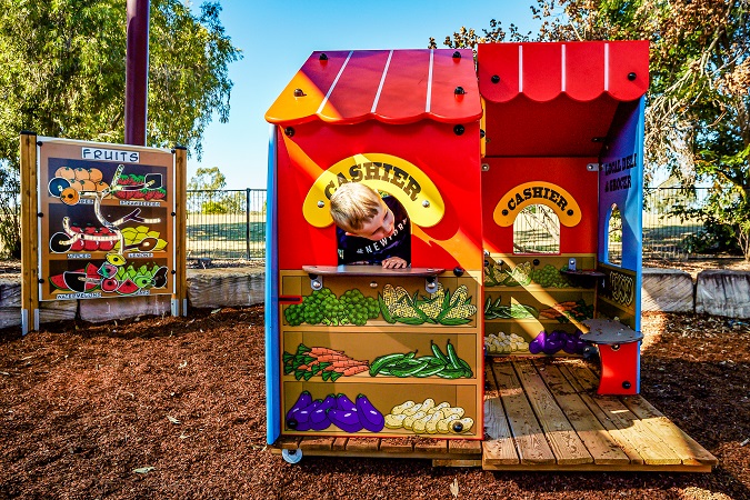 QLD - Leichhardt Park Fruit-themed Playground