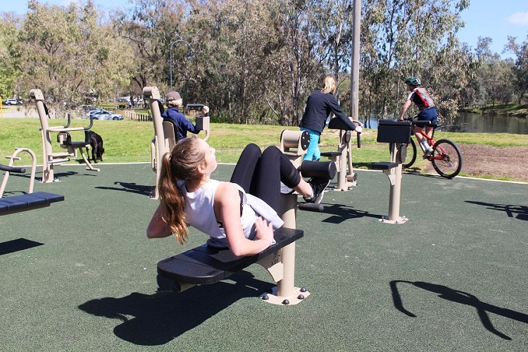 NSW - Noreuil Park Outdoor Fitness Zone