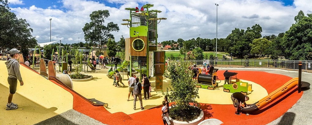 NSW - Ollie Webb Reserve Inclusive Playground