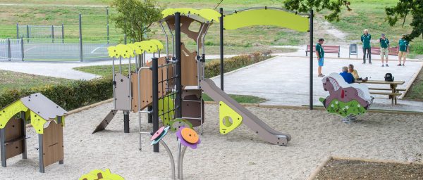 A “play area for everyone” in Le Mêle-Sur-Sarthe (France)