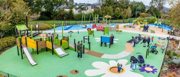 Vannes – “Fleurs de Tohannic” inclusive play area (France)