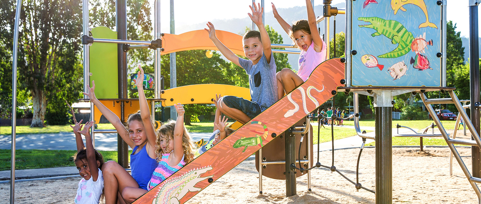 Grafic Games® turns playgrounds into unique, personalised and original spaces