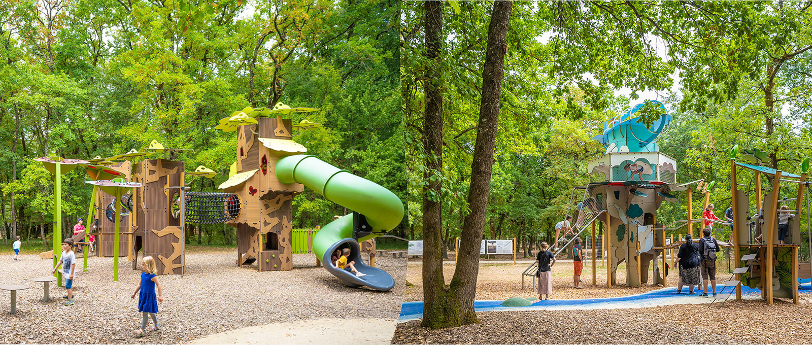 Two unique creations for Zoodyssée park