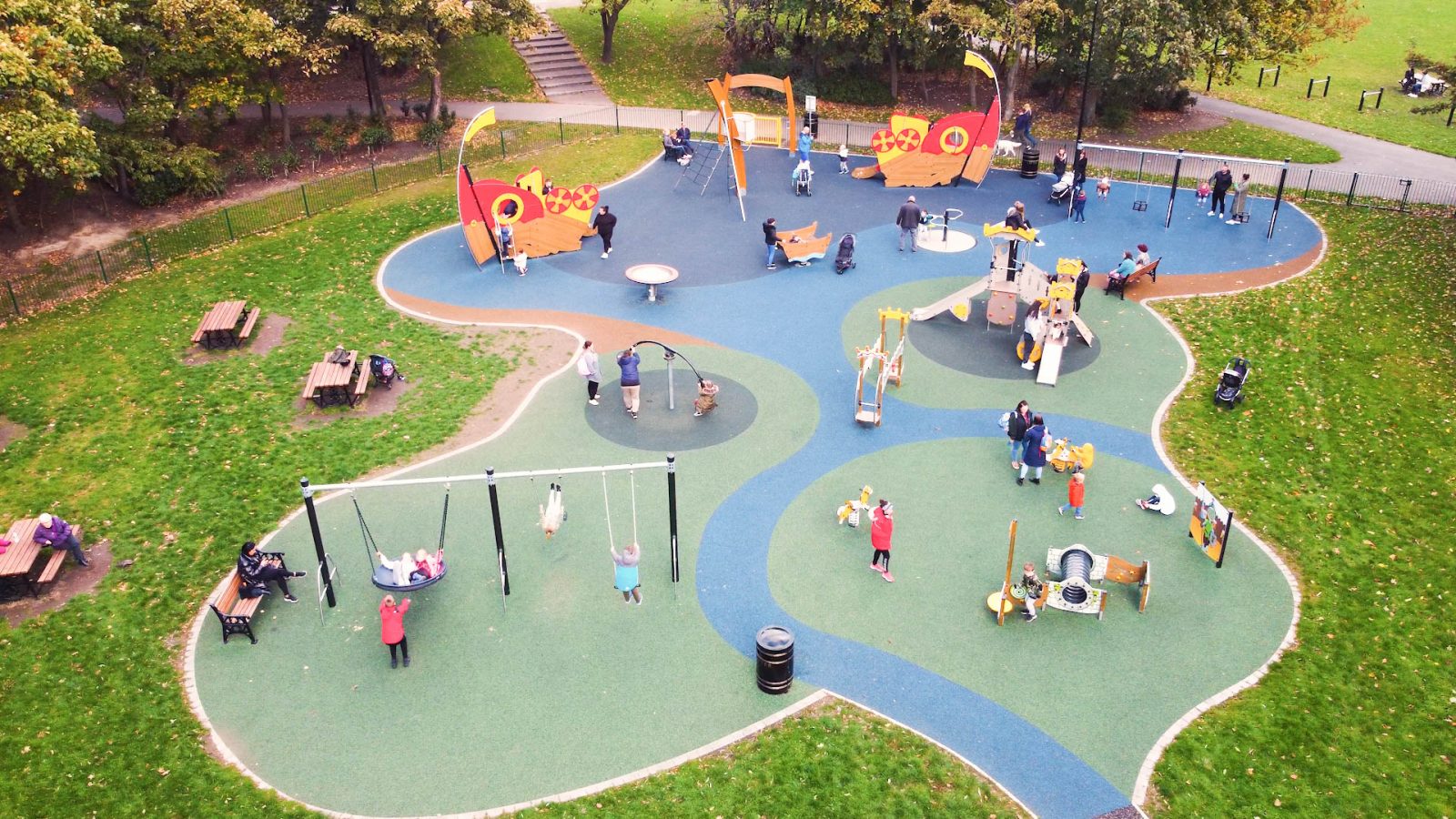 North Marine Park bespoke play area – South Shields (United Kingdom)