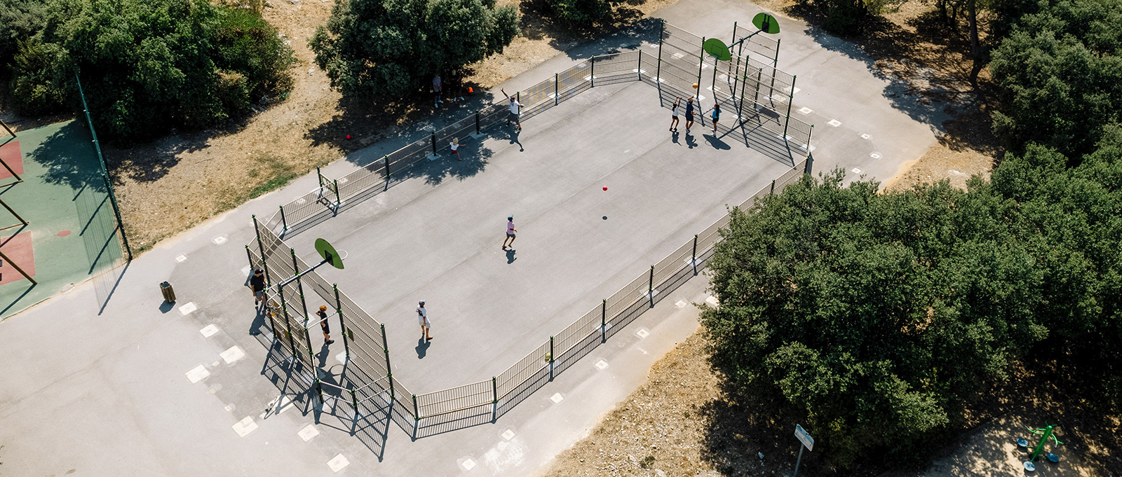 An innovative multi-use games area to boost sporting activity in Castelnau-le-Lèz (France)