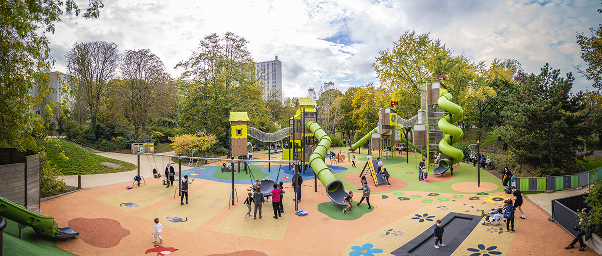 A playful, inclusive layout at the heart of Parc Suzanne Lenglen
