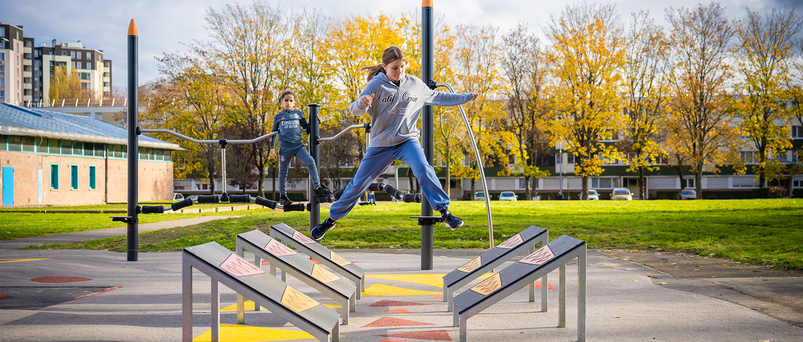 ACTI’Ninja®: Fun and sporty obstacle courses to encourage challenge and physical activity outdoors