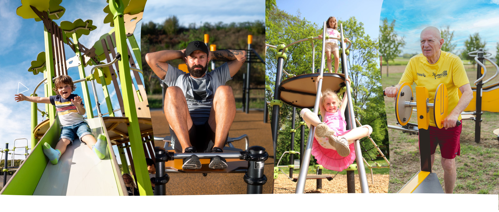 Design, construction and development of custom-made play areas for communities and public spaces