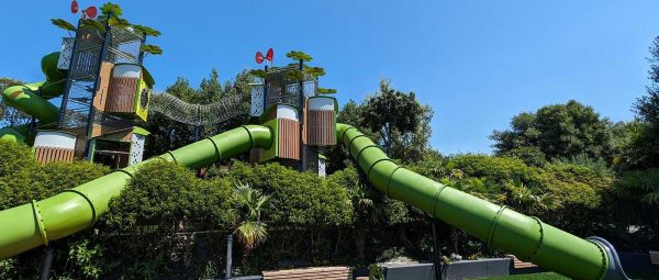 Enhancing the holiday Eexperience at a campsite with a spectacular playground