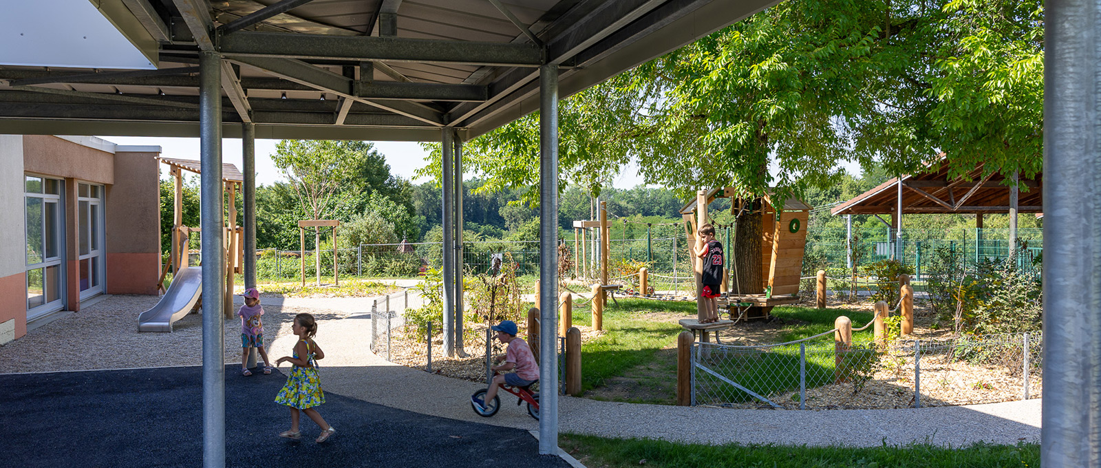 Designing a greener school playground